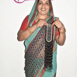 Cabello Moon, el Mejor Producto de Fábrica, Cabello Humano Natural HD con Cierre, Rizado, Liso y Sedoso, Directo de Proveedores de la India, Pida en Línea Ahora Mismo - Product Image 3