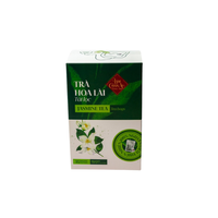Sachets de thé au jasmin, saveur unique, thé santé, durée de conservation de 12 mois, industrie alimentaire, ISO HACCP, OEM/ODM, usine du Vietnam