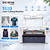 Machine de découpe laser CO2 1800x2000mm 150W avec système d'alimentation automatique pour la découpe de vêtements de sport, de vêtements de cyclisme, de robes de mariée et de tentes
