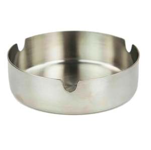 Cenicero de acero inoxidable de lujo, encimera de mesa, Cenicero de cigarrillos para Hotel, restaurante, hogar, oficina, interior, exterior, venta al por mayor - Product Image 1