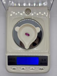 2.00แซฟไฟร์ทรงรีจากธรรมชาติสีชมพูอมเหลือง9.16x5.95X4.15มม. - Product Image 3