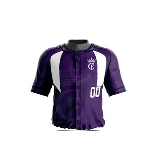 เครื่องแบบเบสบอลแขนสั้นเครื่องแบบเบสบอลดีไซน์ใหม่ - Product Image 4