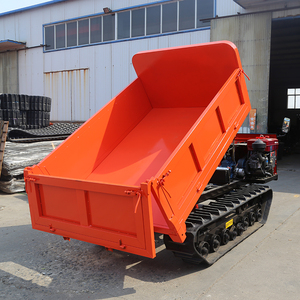 Seri pekerjaan berat semua medan Mini Transporter Self-loading karet Track Crawler Dumper - Product Image 4