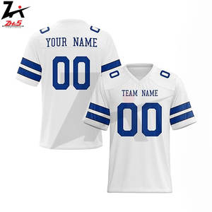 Camisetas y uniformes de fútbol americano transpirables de primera calidad, camisetas de práctica de alta calidad, diseños personalizables, 100% poliéster - Product Image 3