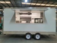Concurrerende prijs Nieuwe mobiele foodtrucks Restaurantgebruik Fruitopties Fastfoodservice 2023 model Grote capaciteit 2 jaar buitengebruik