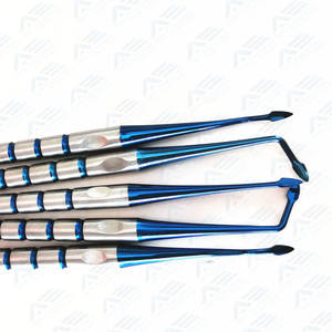 Instrumental Dental PDL Luxating Root, Instrumentos Dentales, Puntas Recubiertas de Titanio, Instrumental Quirúrgico Dental y Veterinario - Product Image 5