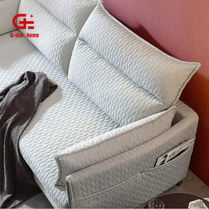 Home Modern <strong>Sofa</strong> <strong>Bed</strong> Fabric Furniture <strong>Sofa</strong> Cum <strong>Bed</strong> Divano Letto Blue and White <strong>Folding</strong> <strong>Sofa</strong> <strong>Bed</strong> - Product Image 5