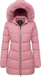 Abrigo acolchado de cuero de Invierno para mujer, forro polar grueso, colores personalizados y logotipo de alta calidad - Product Image 2