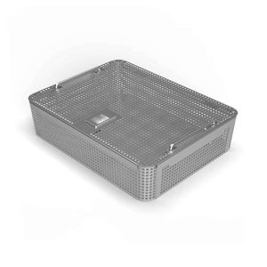 Cestas de esterilización de malla de alambre de acero inoxidable de alta calidad Fuente de alimentación manual Precios premium y razonables para la venta - Product Image 1