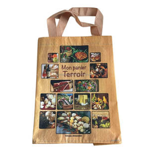 Bolsa de mano tejida de PP ecológica, logotipo personalizado, impermeable, reciclable, de algodón laminado, acabado brillante/mate, bolsa de compras de estilo moderno - Product Image 4