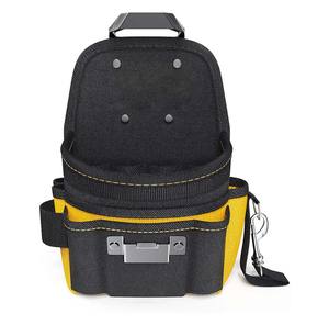 Pochette à outils pour électricien en polyester de qualité supérieure et résistante |   Étui de ceinture à 21 compartiments avec clip à dégagement rapide - Product Image 1