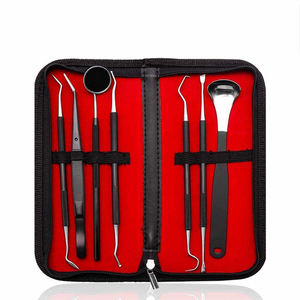 Nuevo Kit de Herramientas de Limpieza Dental de Acero Inoxidable para Eliminar el Sarro, Juego de Curetas Dentales, Kit de Limpieza de Dientes, Narham Enterprises - Product Image 3