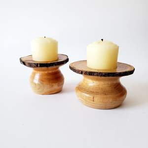 Bougeoir en bois à haute vente Vaisselle Bougeoir décoratif pour la maison et le mariage en vente pour Noël - Product Image 5