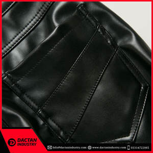 Dernier style de pantalons en cuir pour hommes à vendre meilleure qualité de pantalons en cuir pour hommes à bas prix - Product Image 4