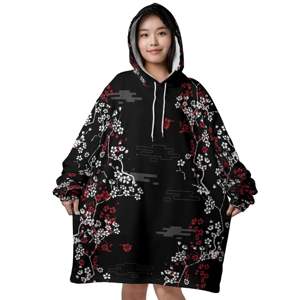 Sudadera con capucha de lana Sherpa personalizada de alta calidad con estampados-Sudadera con capucha cálida y acogedora para invierno y ropa informal - Product Image 1