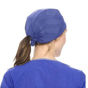 Suministro directo de fábrica Unisex Scrub Hat Diseño personalizado Venta en línea Scrub Hat Color sólido Scrub Hat - Product Image 6