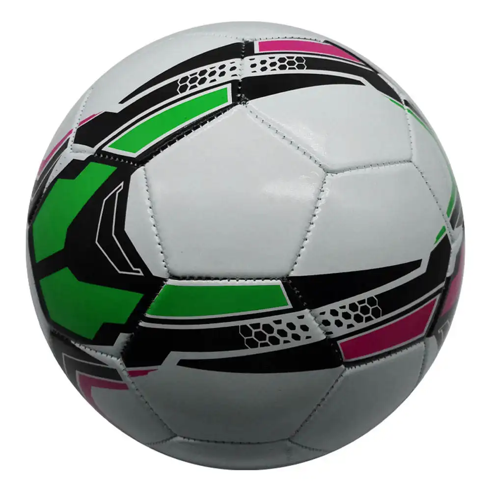 האחרונה איכות אימון הסיטונאי בגודל רשמי pvc עם לוגו מותאם אישית מודפס כדורגל עבור משחק
