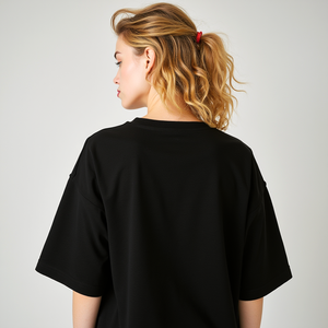 Camiseta Deportiva Personalizada con Logotipo para Mujer, Cuello Redondo, para Gimnasio, Yoga, Manga Corta, Informal, Holgada - Product Image 4