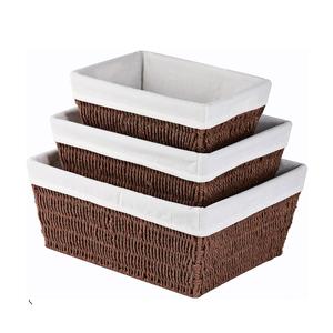 Panier en rotin d'excellente qualité panier de créateur fait à la main classique élégant en gros nouveau panier en rotin - Product Image 5