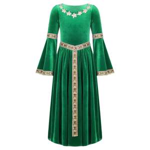 Disfraz de Túnica Medieval para Niños con Capa y Faldas para Fiestas - Product Image 6