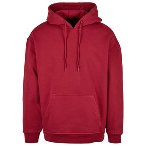 Sweats à capuche surdimensionnés en coton épais et uni de haute qualité sans ficelle, échantillon gratuit, logo, capuche grande taille pour hommes - Product Image 1