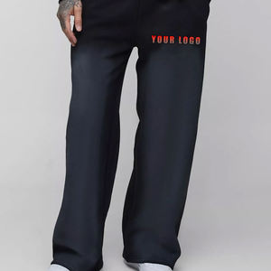 Chándal Deportivo para Hombre de Alta Calidad 2025, 400 GSM, 100% Algodón, Lavado Desteñido al Sol, con Cierre, Logotipo Personalizado Impreso, Estilo Flare - Product Image 5