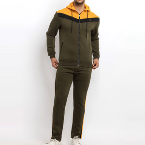 Survêtement décontracté d'hiver léger pour homme avec veste zippée et pantalon de jogging pour la salle de sport, les voyages ou les activités quotidiennes décontractées - Product Image 1