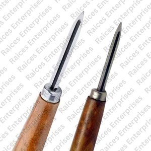 เครื่องมือซ่อมแซมเครื่องประดับแบบตรงและโค้งด้ามไม้ขูดแบบสามเหลี่ยม - Product Image 6