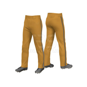 Vente en gros de meilleurs pantalons de baseball pour hommes personnalisés 100% vêtements de sport en polyester grande taille design respirant prix bon marché - Product Image 1