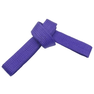 Nouvel arrivage de ceintures de karaté de couleur unie pour les arts martiaux pour le combat et l'entraînement prix de gros bon marché Service OEM - Product Image 1