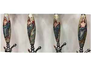 Exclusiva Cachimba de Nácar Egipcio con Diseño de la Última Cena, Edición Limitada Farida, Técnica de Laca, Caja de Regalo - Product Image 6