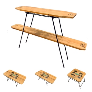 Mesa Plegable de Madera para Exteriores con Diseño de Camping para Picnic y Camping - Product Image 1