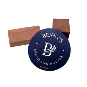 Étiquettes d'emballage en papier autocollant adhésif classique pour la vente en gros pour les boulangeries cafés produits alimentaires - Product Image 3