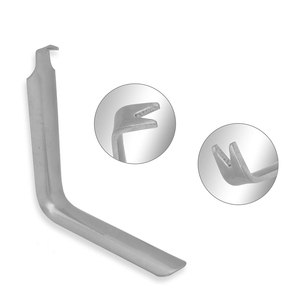 Rétracteurs dentaires, rétracteur tissulaire Bowdler Austin, manche de scalpel chirurgical, argent, acier inoxydable, certifié CE, dentaire - Product Image 3
