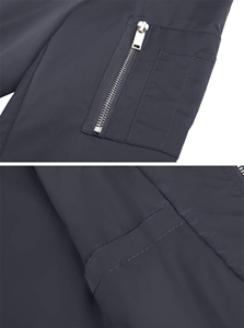 <b>Men's</b> Slim Fit Denim Pilot Bomber Style <b>Waterproof</b> Windproof Warm <b>Winter</b> Fashion <b>Coat</b> Hip Hop Feature Plus Size Brand Clothing - Product Image 4