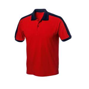 Camiseta Polo de Trabajo de Algodón y Poliéster con Cuello Acanalado para Adultos, Impresión por Transferencia de Calor, Logotipo Personalizado - Product Image 1