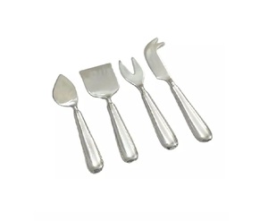 New Hot Selling Cheese Set of Three with <b>Pineapple</b> Design Handle New Cheese Spoon and Fork for Cheese New Look Metal FlatwareSet - Product Image 3