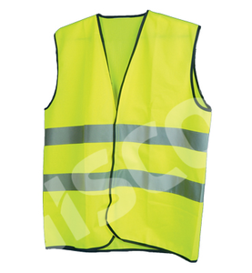 Proveedor OEM de chaleco reflectante cruzado de tela de poliéster con tamaño de logotipo de color personalizado - Product Image 2