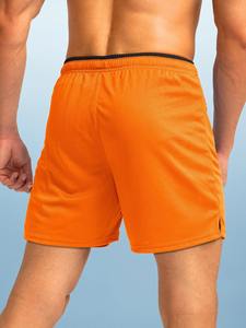 Pantalones cortos de hombre de la mejor calidad, ajuste cómodo, ropa de calle de verano, pantalones cortos deportivos de moda informales, sólido 100% algodón rápido - Product Image 2