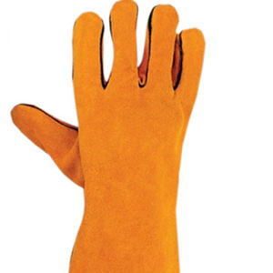 Gants TIG en cuir de vachette industriel de haute qualité Caractéristiques de sécurité renforcées Usine pakistanaise pour les gants de travail Stick MIG - Product Image 5