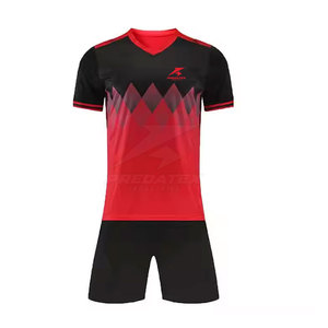 ชุดฟุตบอลแขนสั้น ระบายอากาศได้ดี น้ำหนักเบา แห้งเร็ว ใส่สบาย เหมาะสำหรับทีมมืออาชีพ - Product Image 1
