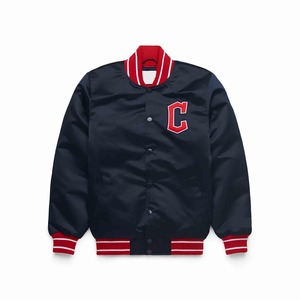Fashion-Forward Satin Varsity Jacket Equipo personalizado y bordado de marca Envío global rápido - Product Image 6