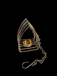 Vente chaude Vintage Design T-Light Holder Or Plaqué Fer pour La Maison Ferme Décor En Gros En Métal Thé Lumière Titulaire De Noël - Product Image 4