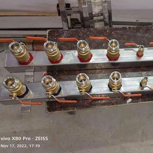 Collecteur d'eau à 8 entrées et 8 sorties Dubey International avec vanne à boisseau sphérique, anti-moisissure et anti-rouille, longue durée de vie, garantie de 2 ans - Product Image 4