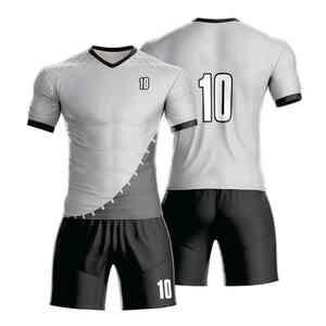 Nouveau design personnalisé de kit de maillot de football ample conception de maillot de football sans marque ensemble de maillot de football ensemble de t-shirts de football - Product Image 5