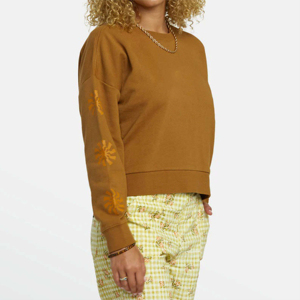 Sudaderas con capucha de media cremallera de invierno para mujer, sudaderas con capucha de gran tamaño de lana con cuello redondo, ropa de calle cómoda informal transpirable 100% - Product Image 6