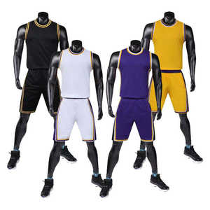 Uniforme de basket-ball personnalisé réversible ensemble maillot et short en maille de polyester pour les sports d'équipe et la pratique ensemble Premium - Product Image 6