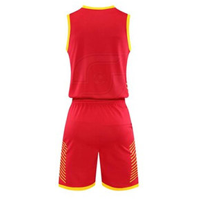 Ensemble d'uniformes de basket-ball de meilleure qualité 100% Polyester Dernier style Plus Size Caractéristique-Concevez le vôtre! - Product Image 3