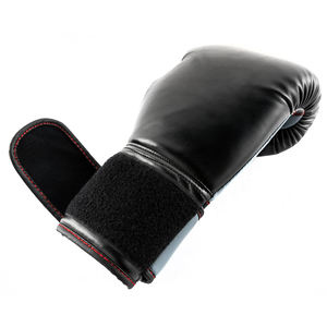 Gants de boxe en cuir MMA de haute qualité, couleur noire, entraînement, combat, légers, respirants, gants de boxe d'entraînement pour adultes - Product Image 3