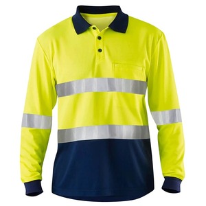 Design High Quality Long Sleeve 2024 Working <b>Polo</b> Shirts Wholesale Price Men Working <b>Polo</b> Shirts - Product Image 5